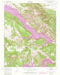 Tierra Redonda Mountain 1949 topographic map thumbnail