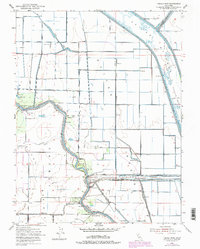 Tisdale Weir 1952 topographic map thumbnail