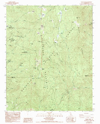 Tobias Peak 1986 topographic map thumbnail