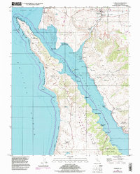 Tomales 1995 topographic map thumbnail