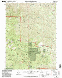 Tomhead Mountain 1998 topographic map thumbnail