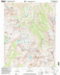 Tower Peak 2001 topographic map thumbnail