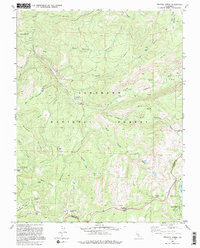 Tragedy Spring 1992 topographic map preview