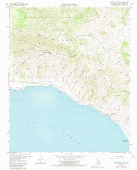 Tranquillon Mtn 1959 topographic map thumbnail