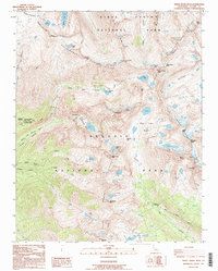 Triple Divide Peak 1993 topographic map thumbnail