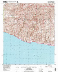 Triunfo Pass 1994 topographic map thumbnail