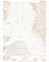 Trona East 1982 topographic map thumbnail