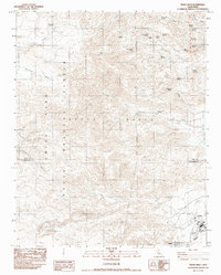 Trona West 1983 topographic map thumbnail