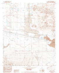 Troy Lake 1982 topographic map thumbnail