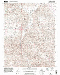 Tumey Hills 2000 topographic map thumbnail