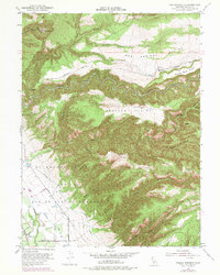 Tuscan Springs 1951 topographic map thumbnail