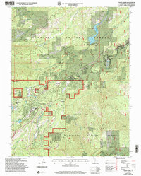 Twain Harte 2001 topographic map thumbnail