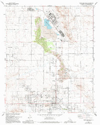 Twentynine Palms 1973 topographic map thumbnail