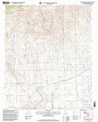 Tylerhorse Canyon 1995 topographic map thumbnail