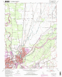 Yuba City 1952 topographic map thumbnail