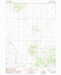 Ravendale 1989 topographic map thumbnail