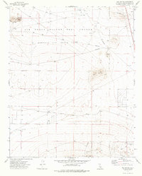 Red Buttes 1973 topographic map thumbnail