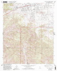 Yucca Valley South 1972 topographic map thumbnail