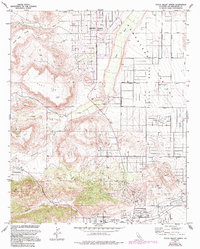 Yucca Valley North 1972 topographic map thumbnail