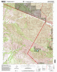 Zaca Lake 1995 topographic map thumbnail