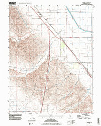 Zamora 1992 topographic map thumbnail