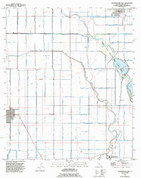Westmorland East 1992 topographic map thumbnail