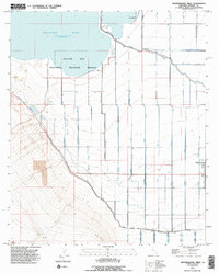Westmorland West 1992 topographic map thumbnail