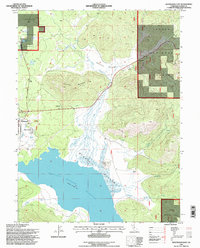 Westwood East 1995 topographic map thumbnail