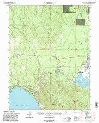 Westwood West 1995 topographic map thumbnail