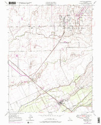 Wheatland 1947 topographic map thumbnail