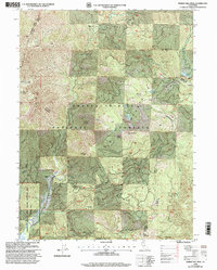 Whisky Bill Peak 1998 topographic map thumbnail