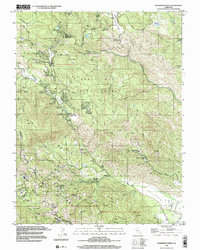 Whispering Pines 1998 topographic map thumbnail