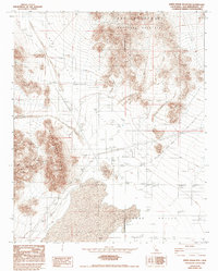 White Horse Mtn topographic map thumbnail