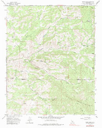 White River 1965 topographic map thumbnail