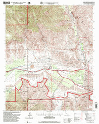 White Water 1996 topographic map thumbnail