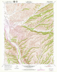 Wunpost 1949 topographic map thumbnail