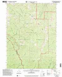 Yellow Dog Peak 2001 topographic map thumbnail