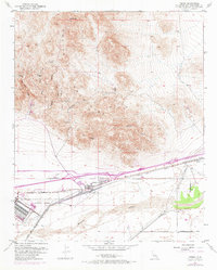 Yermo 1953 topographic map thumbnail