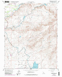 Yosemite Lake 1962 topographic map preview