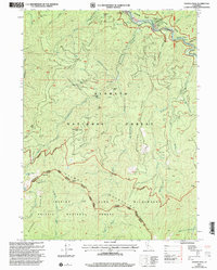 Youngs Peak 2001 topographic map thumbnail