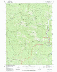 French Gulch 1979 topographic map thumbnail