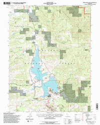 Frenchman Lake 1994 topographic map thumbnail