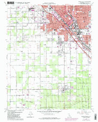 Fresno South 1963 topographic map thumbnail