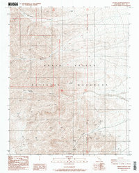 Galena Canyon 1987 topographic map thumbnail