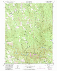 Garden Valley 1949 topographic map thumbnail