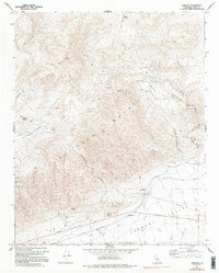 Garlock 1967 topographic map thumbnail