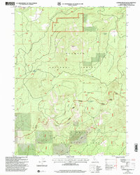 Garner Mountain 2001 topographic map thumbnail