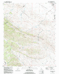 Garza Peak 1994 topographic map thumbnail