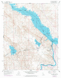 Gene Wash 1959 topographic map thumbnail
