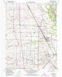 Gerber 1950 topographic map thumbnail